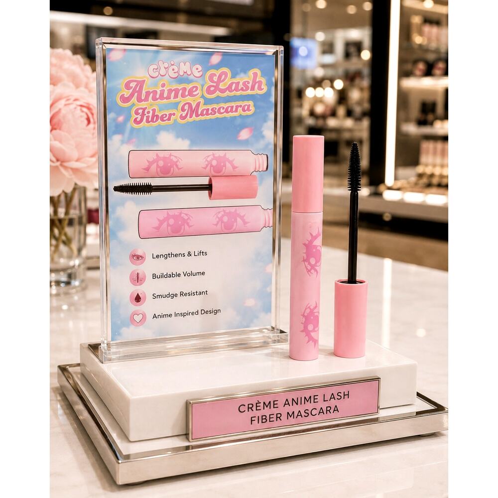 The Creme Shop Anime Mascara in Black